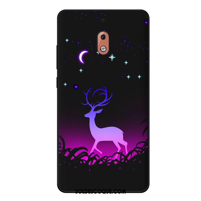 Coque Nokia 2.2 Incassable Violet Téléphone Portable Silicone Tout Compris Pas Cher