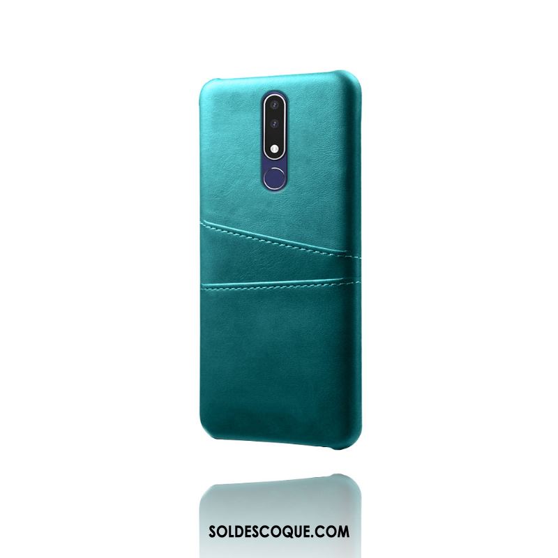 Coque Nokia 3.1 Plus Carte Protection Vert Étui Téléphone Portable Housse En Vente