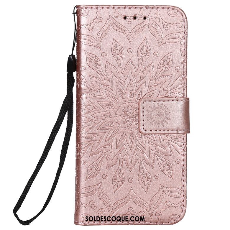 Coque Nokia 3.2 Étui En Cuir Or Rose Téléphone Portable Protection Tout Compris Soldes