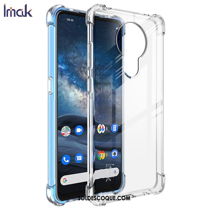 Coque Nokia 5.3 Transparent Blanc Tout Compris Nouveau Ballon En Vente