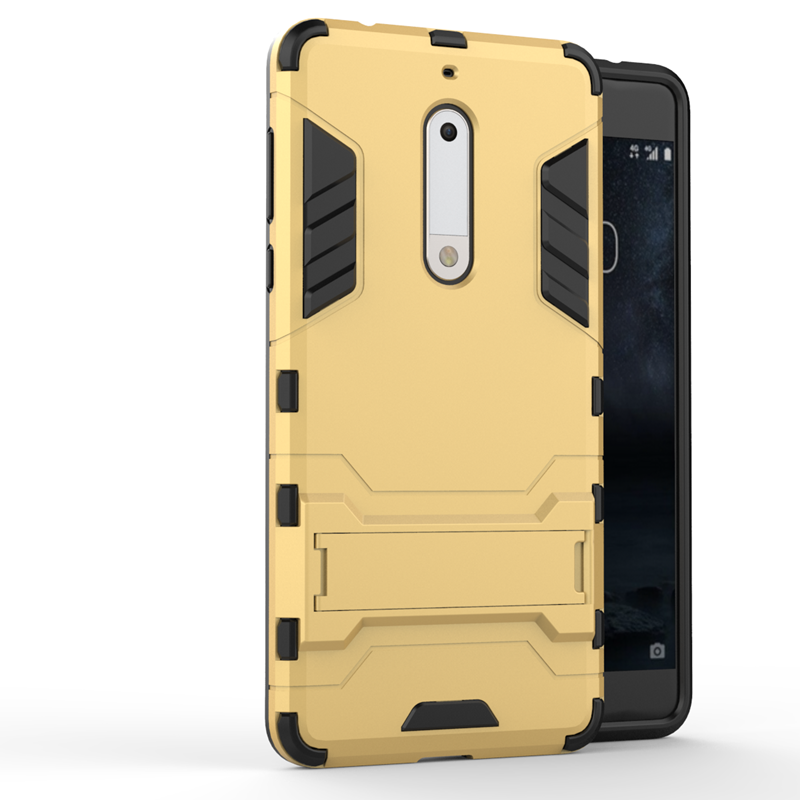 Coque Nokia 5 Protection Incassable Difficile Étui Jaune En Ligne