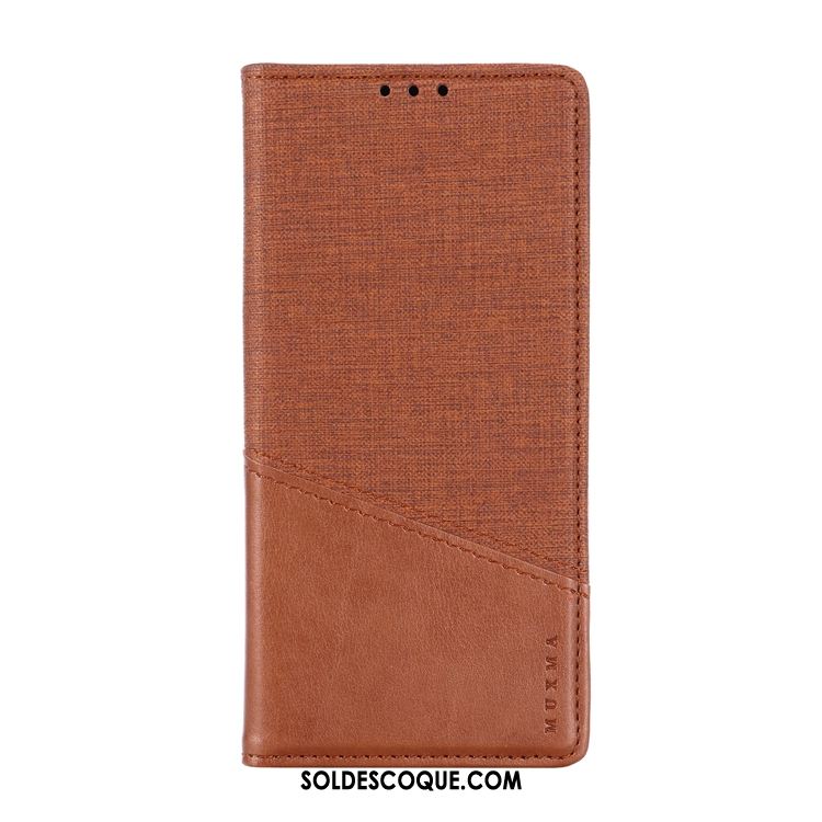 Coque Nokia 6.2 Carte Toile Magnétisme Étui En Cuir Clamshell En Ligne