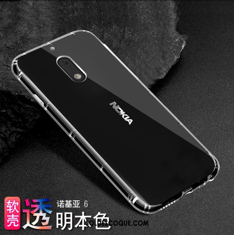 Coque Nokia 6 Silicone Tout Compris Étui Transparent Téléphone Portable France