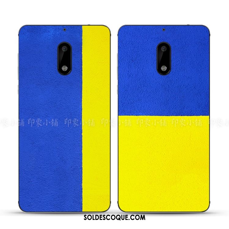 Coque Nokia 6 Téléphone Portable Art Tout Compris Étui Créatif Pas Cher