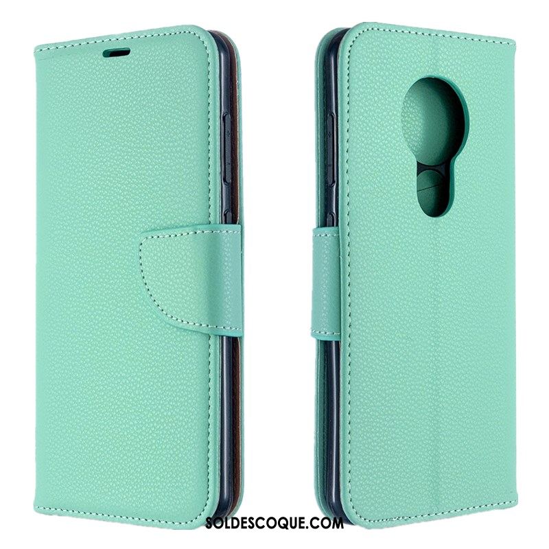 Coque Nokia 7.2 Étui En Cuir Carte Portefeuille Protection Tendance Pas Cher