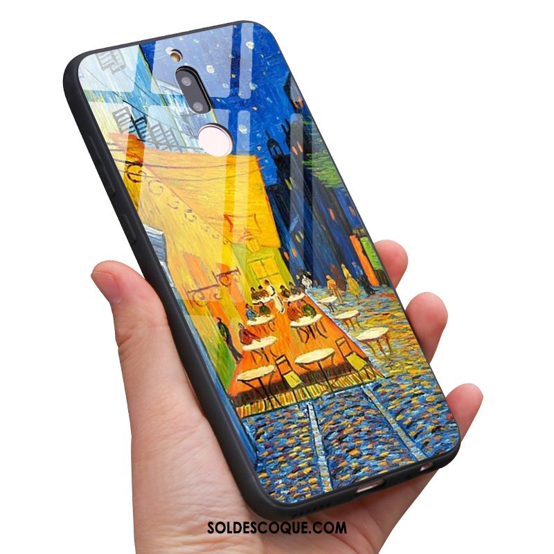 Coque Nokia 7 Ciel Étoilé Verre Trempé Téléphone Portable Bleu Art En Vente