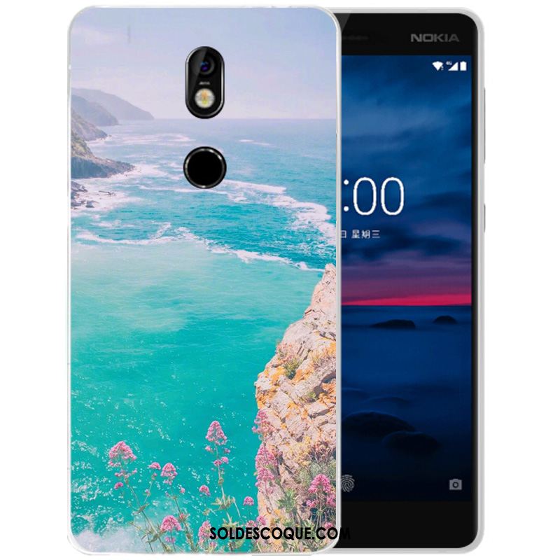 Coque Nokia 7 Fluide Doux Tendance Dessin Animé Téléphone Portable Étoile En Vente