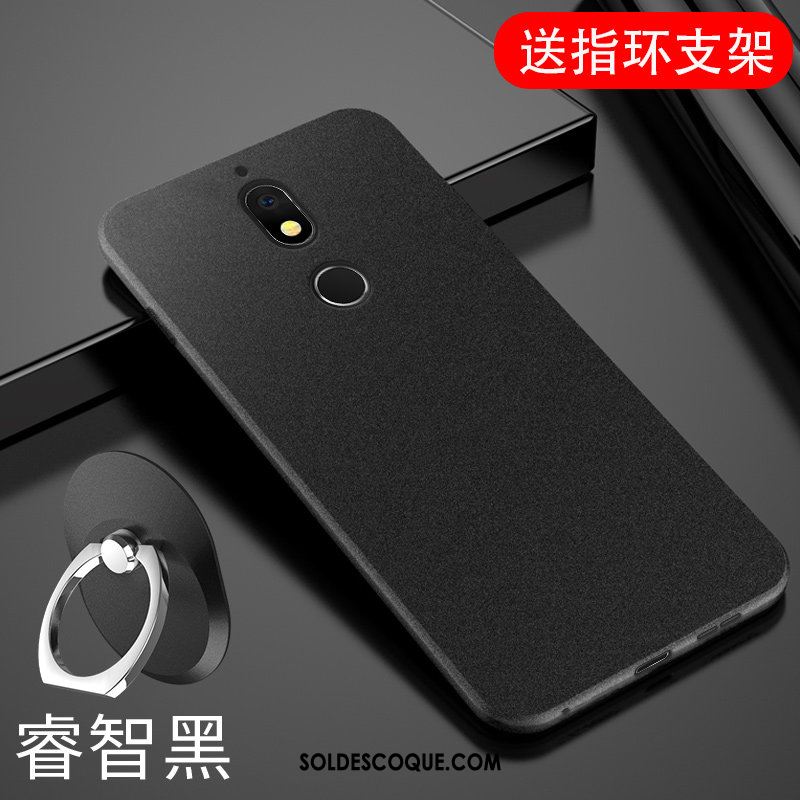 Coque Nokia 7 Personnalité Créatif Noir Fluide Doux Incassable Soldes