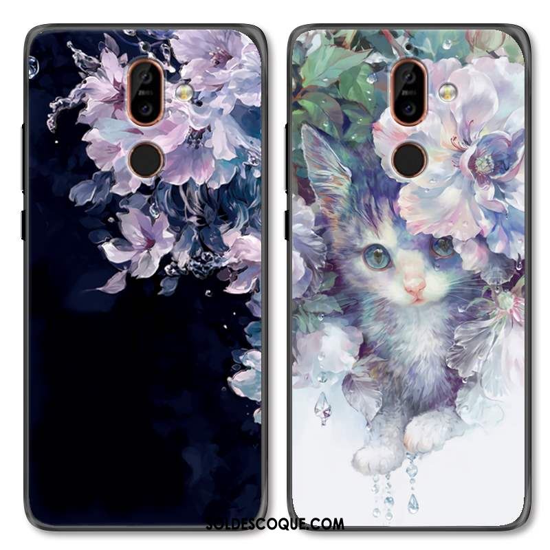 Coque Nokia 7 Plus Art Protection Luxe Gaufrage Incassable En Vente