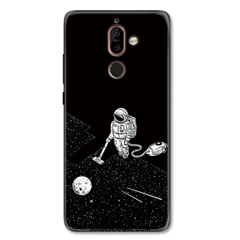 Coque Nokia 7 Plus Créatif Incassable Étui Téléphone Portable Fluide Doux Pas Cher