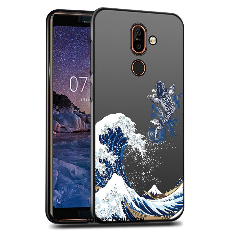 Coque Nokia 7 Plus Incassable Protection Noir Téléphone Portable Difficile En Ligne