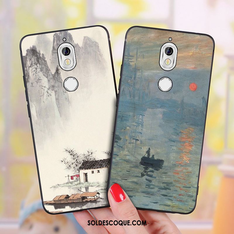 Coque Nokia 7 Protection Téléphone Portable Étui Personnalité Gris En Vente