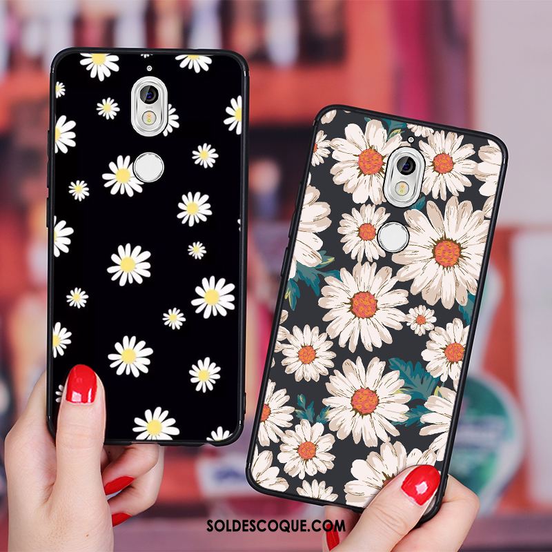 Coque Nokia 7 Étui Amoureux Fleurs Téléphone Portable Sac France