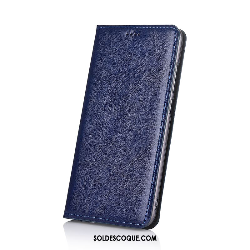 Coque Nokia 8 Bleu Fluide Doux Protection Tout Compris Étui En Cuir En Ligne