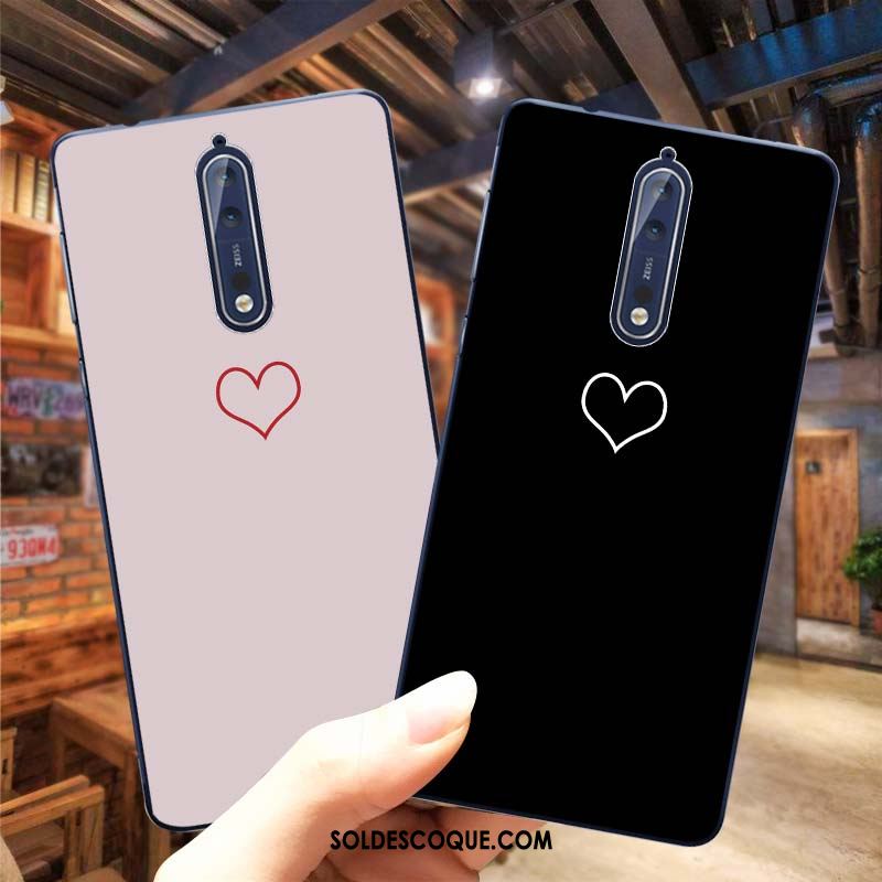 Coque Nokia 8 Incassable Simple Étui Personnalité Téléphone Portable Pas Cher