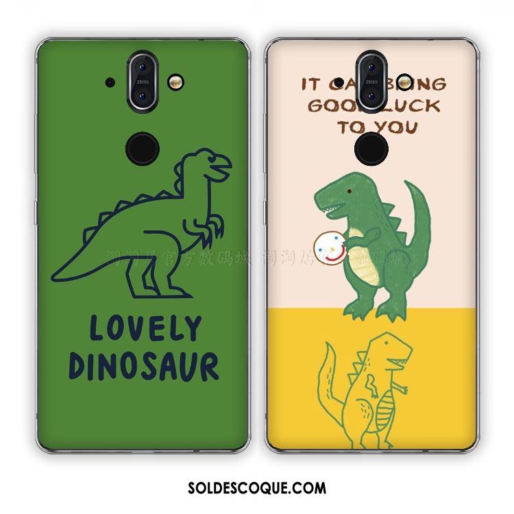 Coque Nokia 8 Sirocco Silicone Amoureux Vert Tout Compris Dragon En Ligne