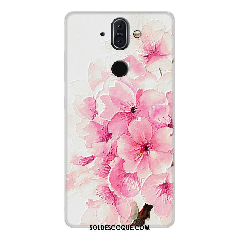 Coque Nokia 8 Sirocco Téléphone Portable Gaufrage Personnalité Fluide Doux Protection En Ligne