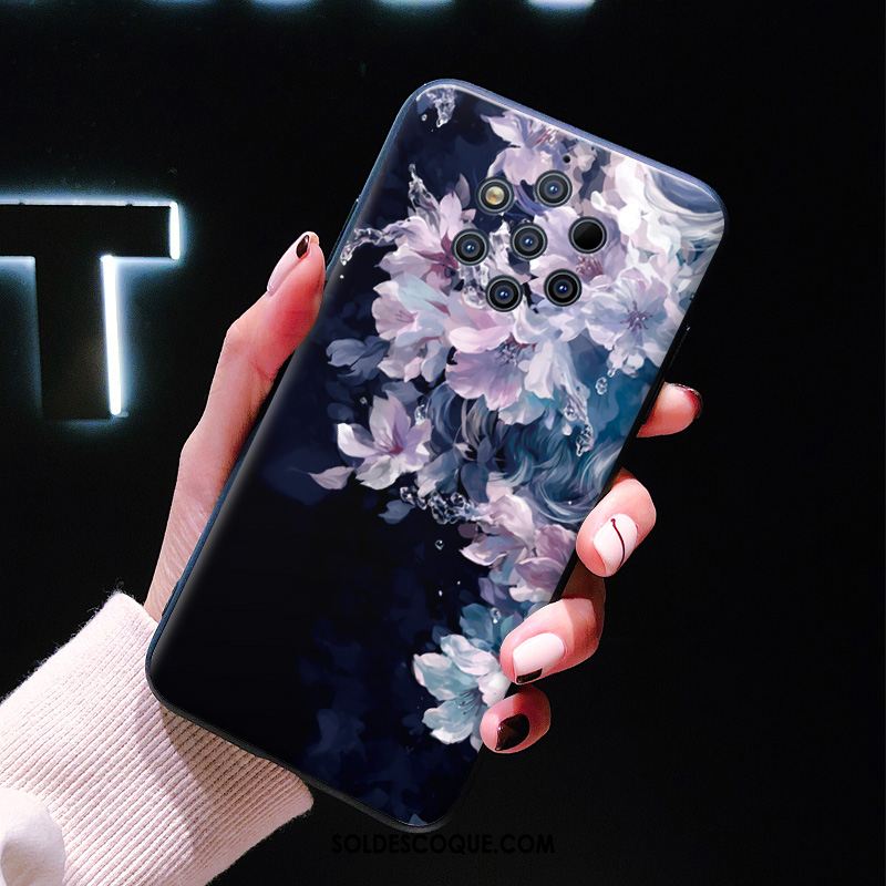 Coque Nokia 9 Pureview Art Silicone Tout Compris Violet Téléphone Portable En Vente