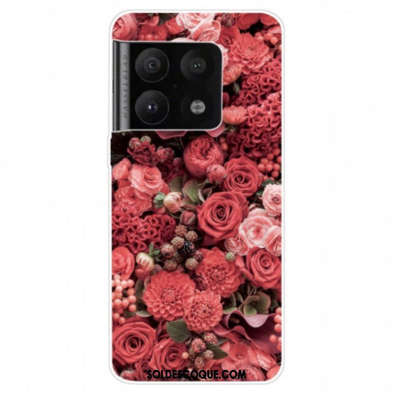 Coque OnePlus 10 Pro 5G Fleurs Roses