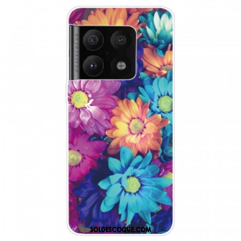 Coque OnePlus 10 Pro 5G Marguerites Colorées