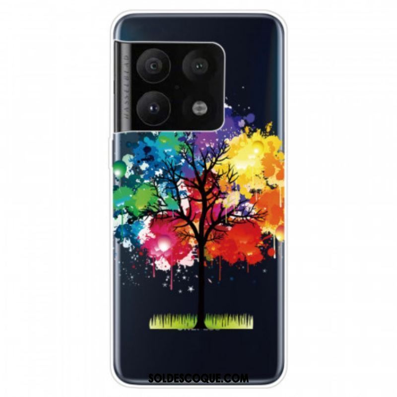 Coque OnePlus 10 Pro 5G Transparente Arbre Aquarelle