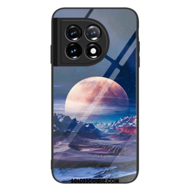 Coque OnePlus 11 5G Verre Trempé Lune de L'Espace