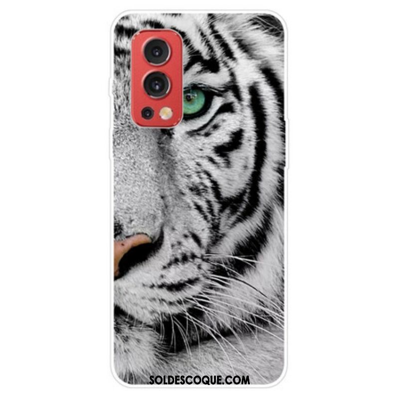 Coque OnePlus Nord 2 5G Face de Tigre