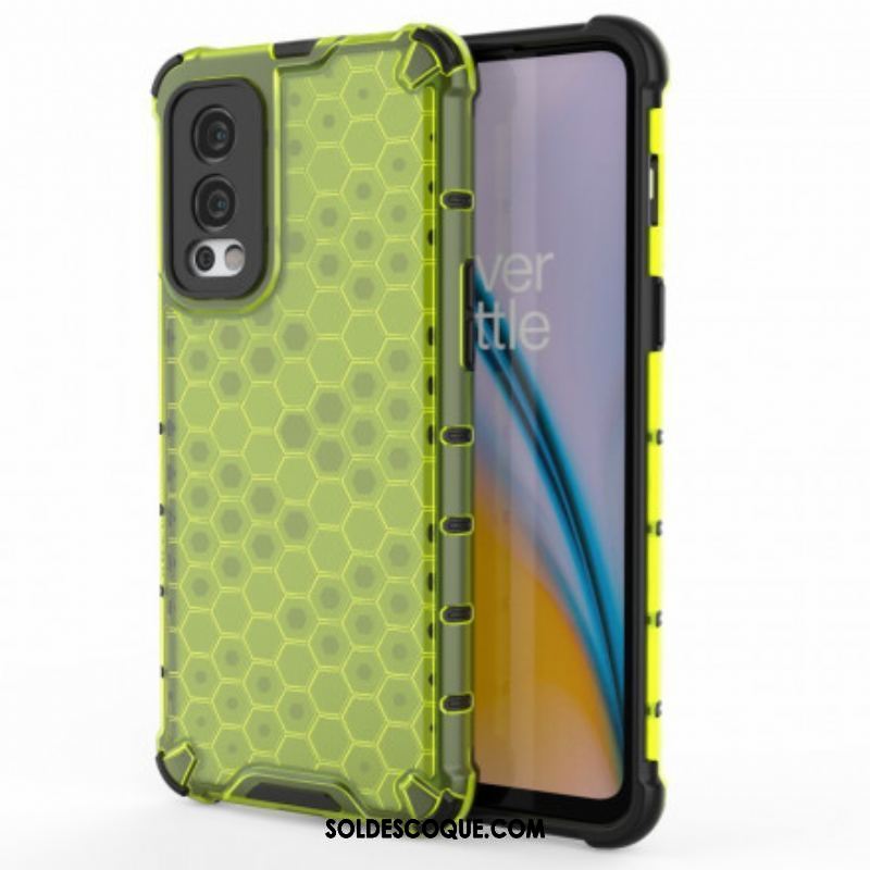 Coque OnePlus Nord 2 5G Style Nid d'Abeille