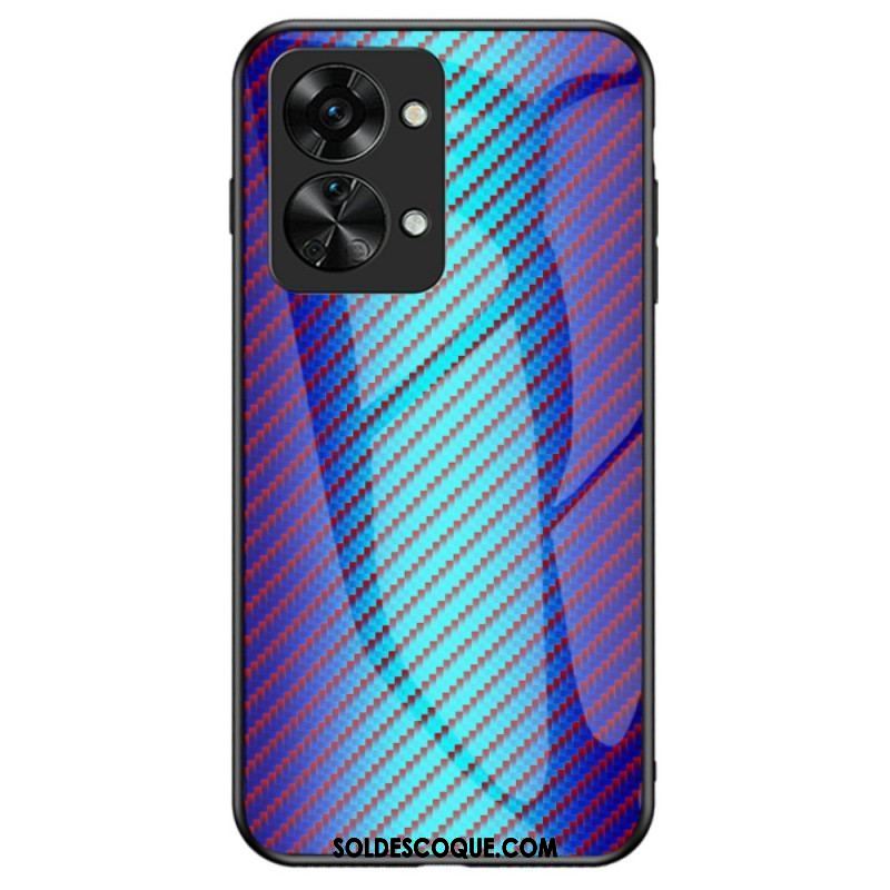 Coque OnePlus Nord 2T 5G Verre Trempé Fibre Carbone