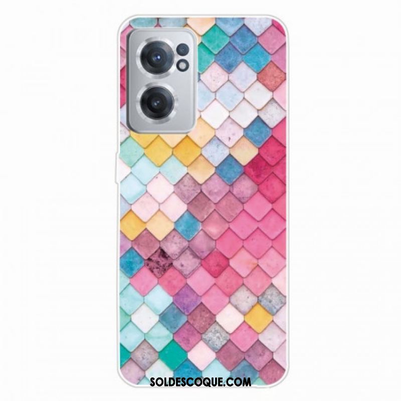 Coque OnePlus Nord CE 2 5G Cubes Néons