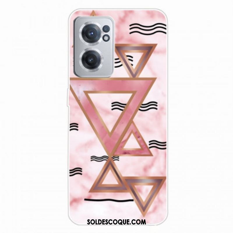 Coque OnePlus Nord CE 2 5G Triangles et Vagues