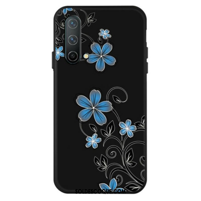 Coque OnePlus Nord CE 5G Fleurs Bleues