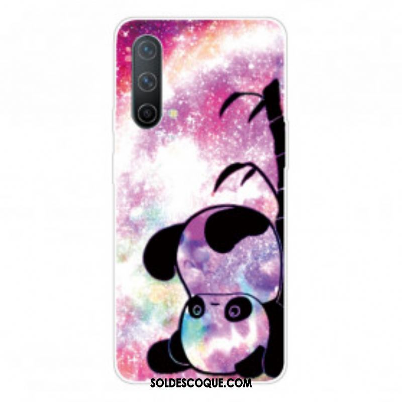 Coque OnePlus Nord CE 5G Panda et Bambou