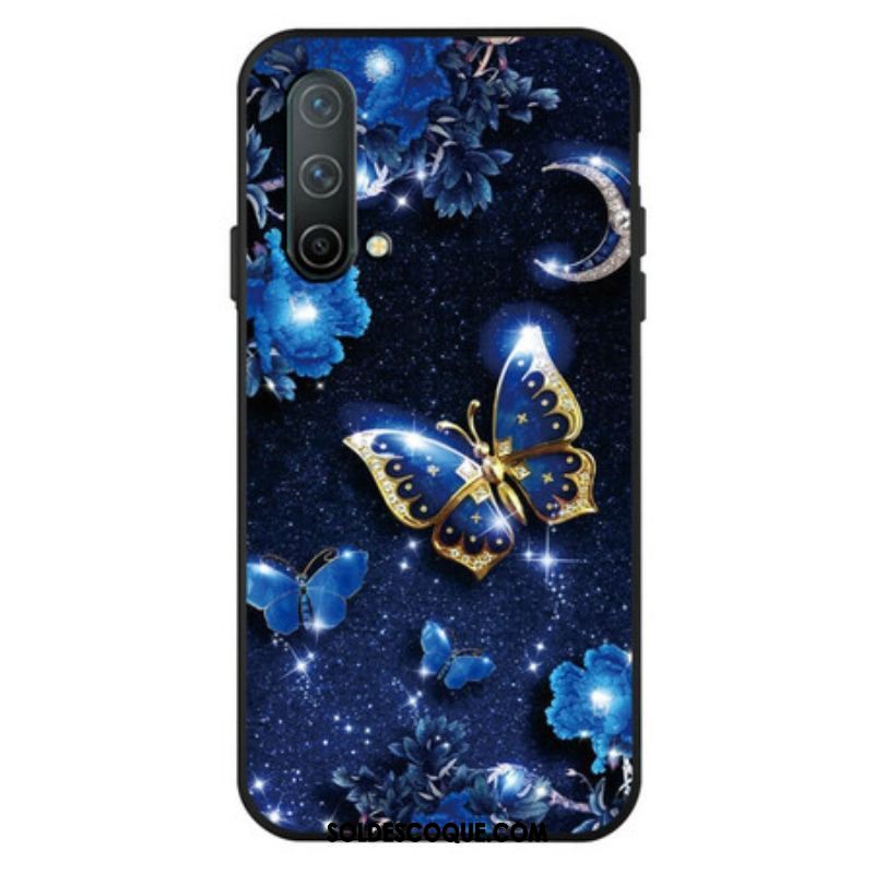 Coque OnePlus Nord CE 5G Papillon D'Or