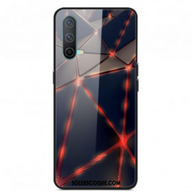 Coque OnePlus Nord CE 5G Verre Trempé Rayon Rouge