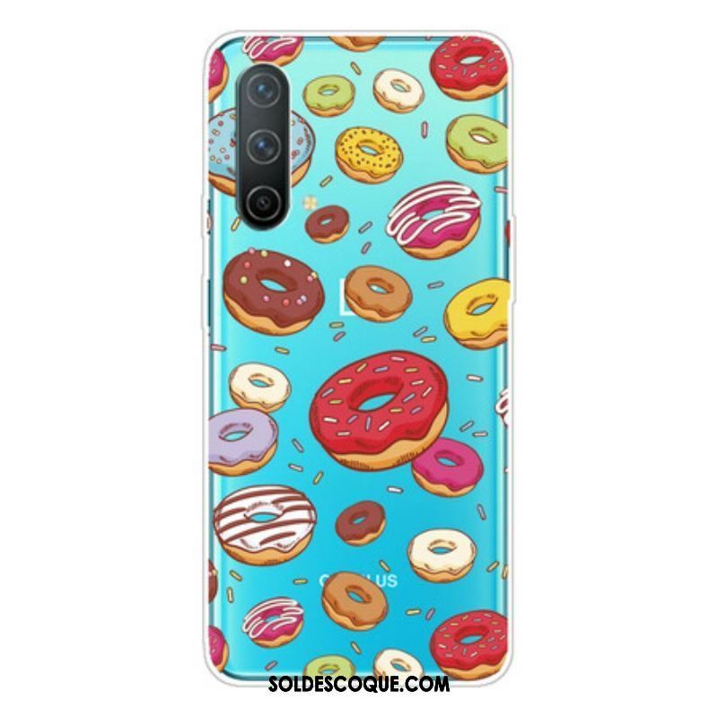 Coque OnePlus Nord CE 5G love Donuts