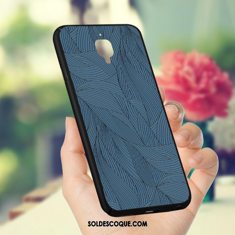 Coque Oneplus 3t Téléphone Portable Dessin Animé Silicone Bleu Délavé En Daim France