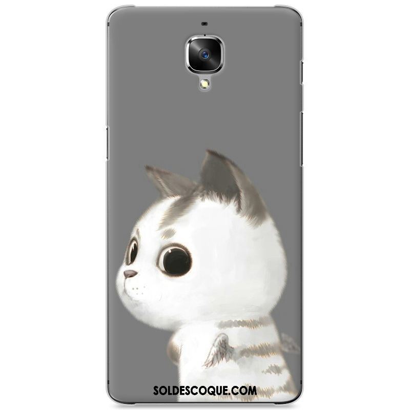 Coque Oneplus 3t Téléphone Portable Gris Étui Personnalité Amoureux En Ligne