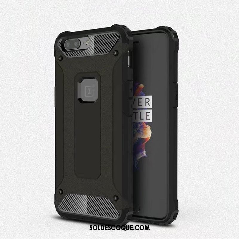 Coque Oneplus 5 Ballon Silicone Étui Incassable Noir Pas Cher