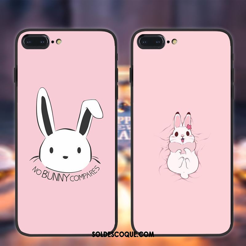 Coque Oneplus 5 Lapin Téléphone Portable Rose Fluide Doux Silicone Soldes