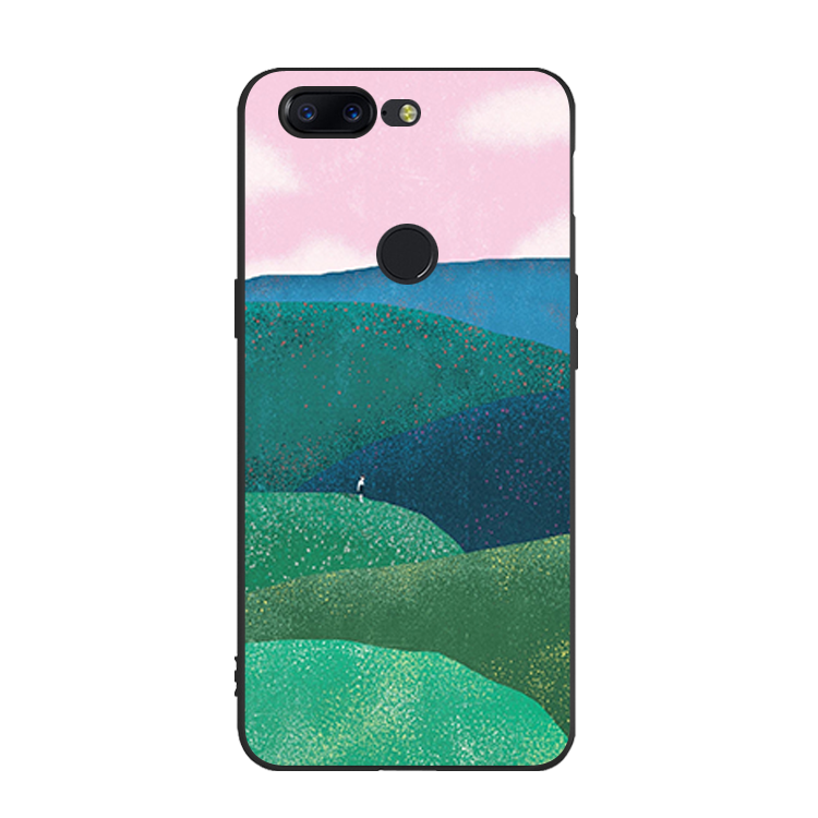 Coque Oneplus 5t Paysage Étui Plage Téléphone Portable Protection Pas Cher