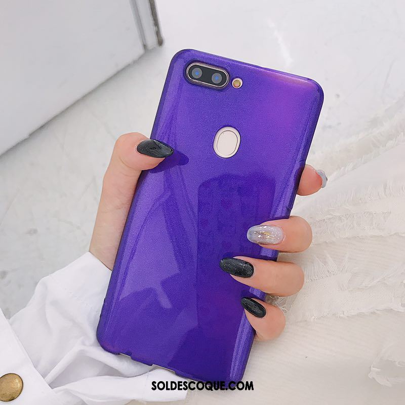 Coque Oneplus 5t Tout Compris Silicone Étui Violet Fluide Doux Soldes