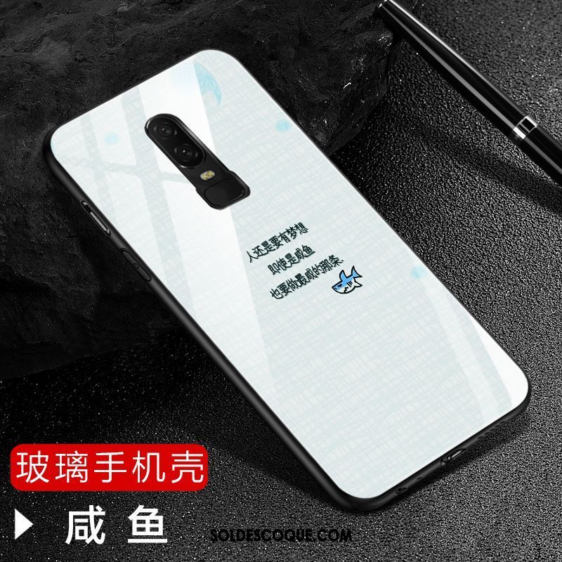 Coque Oneplus 6 Créatif Tout Compris Téléphone Portable Silicone Incassable En Ligne