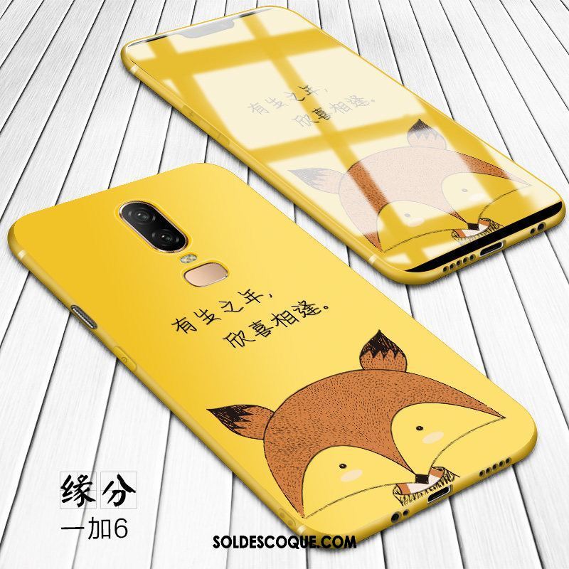 Coque Oneplus 6 Dessin Animé Téléphone Portable Tendance Charmant Personnalité En Ligne