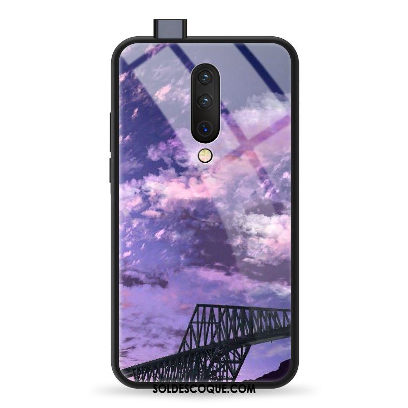 Coque Oneplus 7 Pro Marque De Tendance Téléphone Portable Incassable Tout Compris Miroir Pas Cher