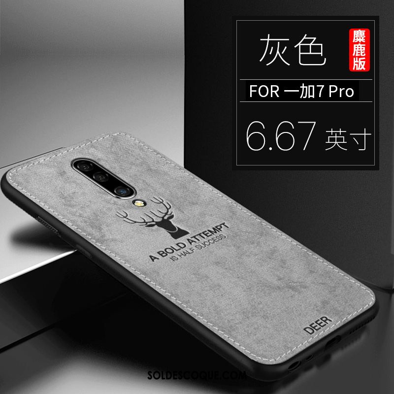 Coque Oneplus 7 Pro Nouveau Incassable Très Mince Modèle Fleurie Étui En Vente