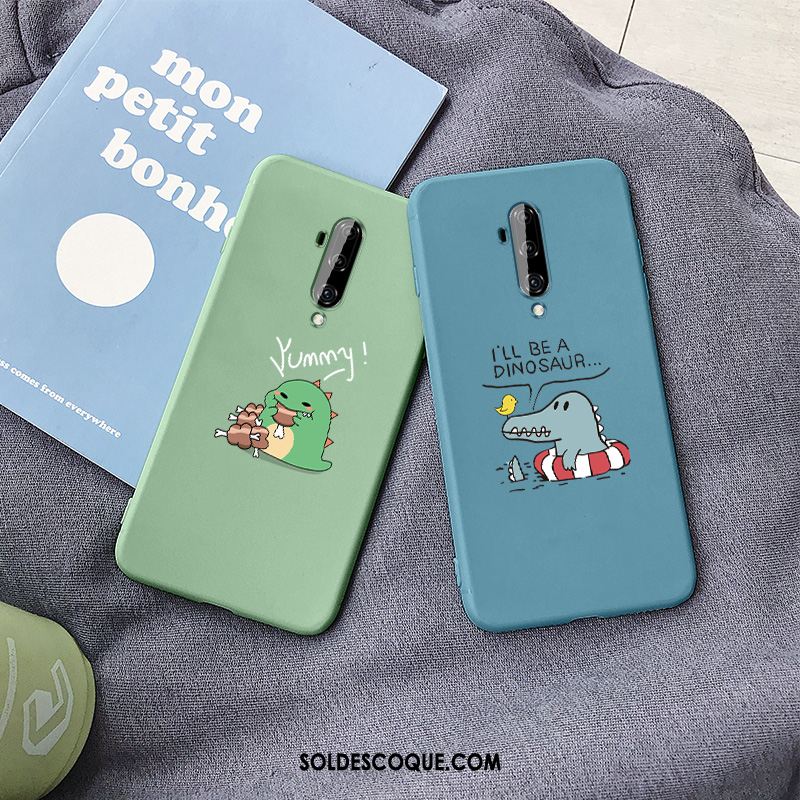 Coque Oneplus 7t Pro Charmant Créatif Étui Incassable Vert En Vente