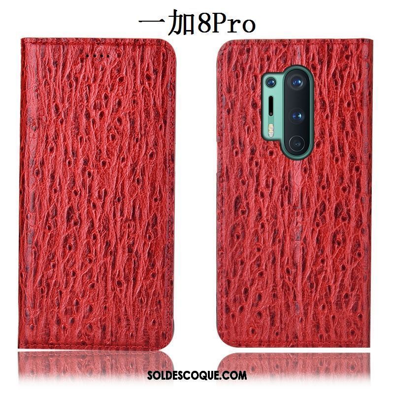 Coque Oneplus 8 Pro Étui Téléphone Portable Rouge Tout Compris Modèle Fleurie Pas Cher