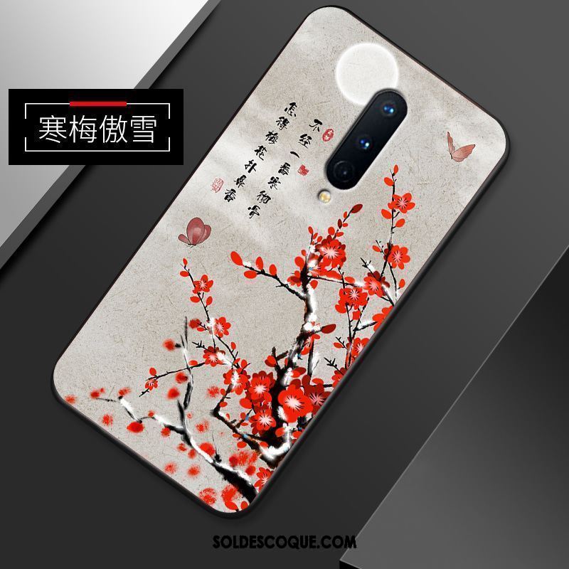 Coque Oneplus 8 Protection Incassable Créatif Délavé En Daim Téléphone Portable Pas Cher