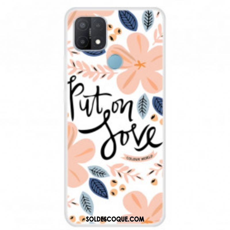 Coque Oppo A15 Put On Love